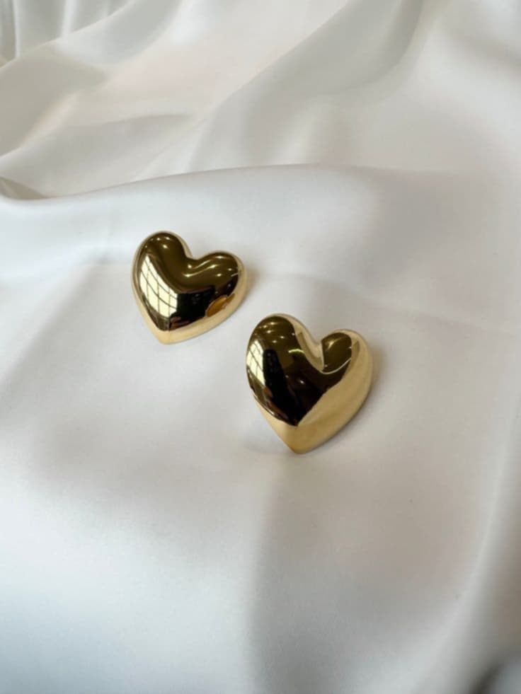 Boucles d’oreilles Cœur